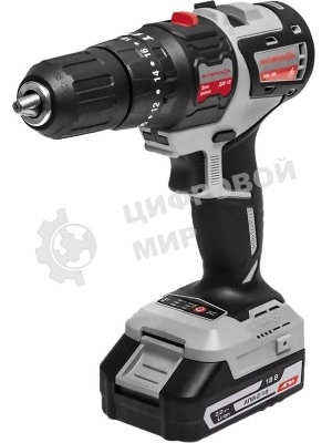 Дрель-шуруповерт аккумуляторная Интерскол ДАУ-10/18В аккум. патрон:быстрозажимной (кейс в комплекте) (755.2.2.47)