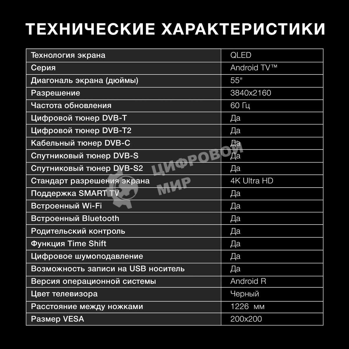 Телевизор Hyundai 55