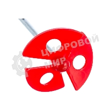 Миксер для красок Denzel 60 х 6 х 350 мм, цилиндрический хвостовик