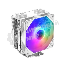 Кулер ID-COOLING SE-224-XTS ARGb белый 120мм алюминий/медь 1500rpm 29db 4-pin 220W 151мм