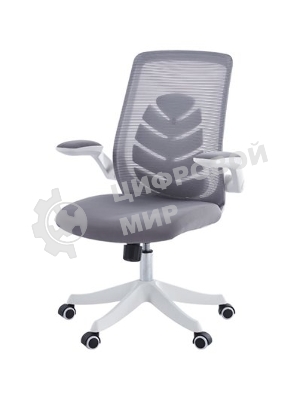 Кресло Chairman CH565 серый, сетка, 120 кг