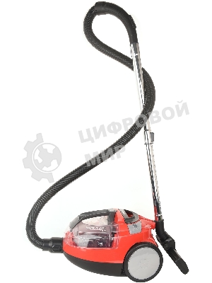 Пылесос Hyundai HYV-C3075 красный, 380/2000 Вт, уборка сухая, пылесборник контейнер 1.5 л