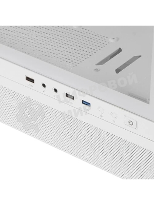 Компьютерный корпус PCCooler IE200 WH, Tempered Glass Full Tower, белый, TG, SPCC, 1x120мм ARGb E-ATX, ATX, mATX, mITX 180/380/220мм 4x2.5