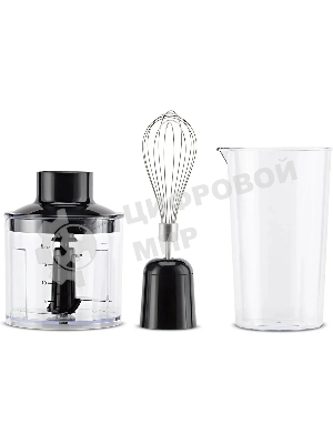 Блендер погружной Vitek VT-8545 1000 Вт, черный/серебристый