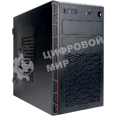 Компьютерный корпус Mini Tower InWin EMR065 черный 500W PM-500ATX U3.0*2+U2.0*2+A(HD)+intrusion switch mATX