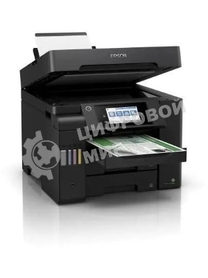 МФУ струйное Epson L6550 (C11CJ30404), A4, цветной, печ. до 25/12 стр/мин.(ч/б/цв.), скан. до 27.5 стр/мин., 4800x2400 dpi (печ.), 2400x1200 dpi (скан.), Ethernet, USB, Wi-Fi