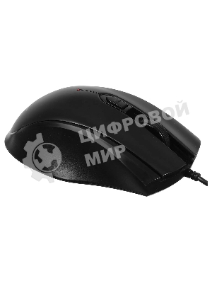 Мышь проводная Acer OMW020 черный, 1600 dpi, USB, кнопки - 4