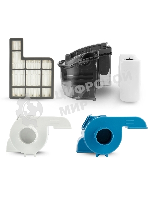 Пылесос Vitek VT-1830 красный/черный, 350/1800 Вт, уборка сухая/влажная, пылесборник аквафильтр 4 л