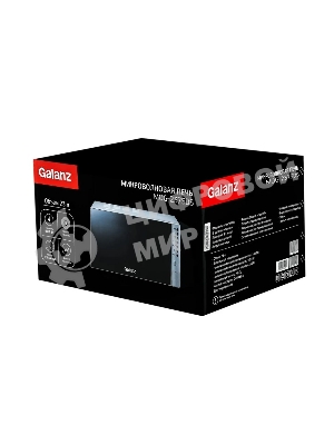Микроволновая печь Galanz MOG-2375DS серебристый, 23 л, 900 Вт, переключатели - кнопки