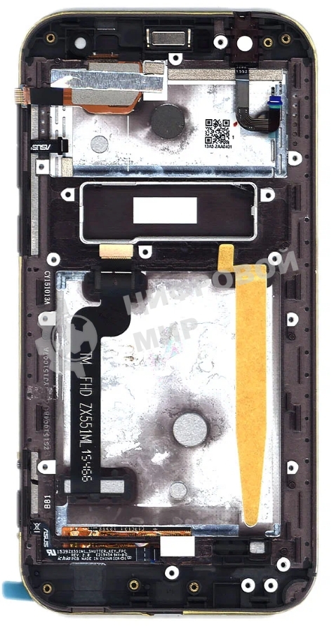 Дисплей для Asus ZX551ML с рамкой, черный