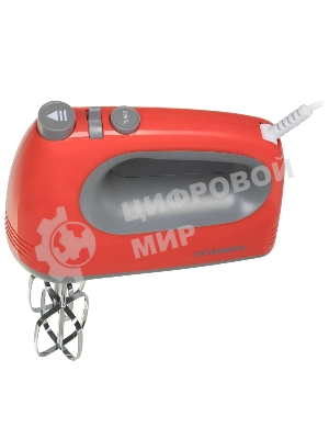 Миксер ручной Hyundai HYM-H4511 500 Вт, красный/серый
