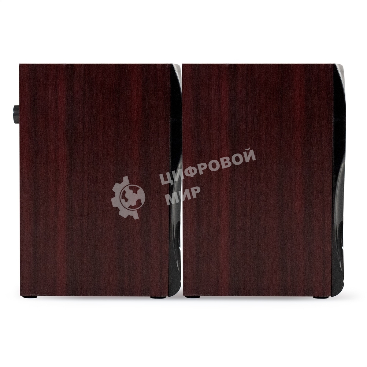 Акустическая система 2.0 ExeGate Maestro SPS-590 (Активная, питание 220В, 2х3Вт, 30-18000Гц, темное дерево, Color Box)