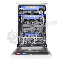 Посудомоечная машина Maunfeld MWF45230W, белый, 45 см, 10 компл., 49 дБ, класс A++