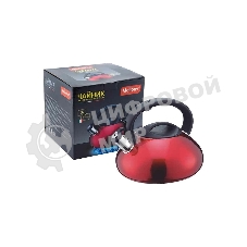 Чайник для плиты MALLONY MAL-103-R красный