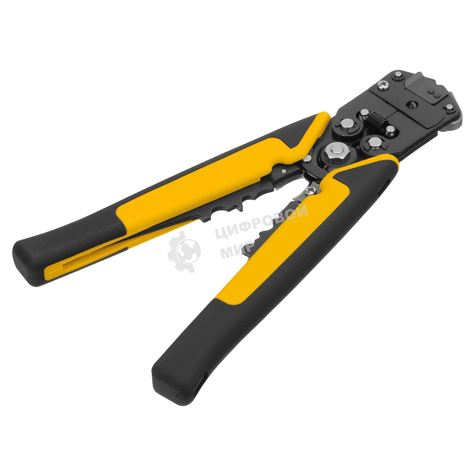 Щипцы для зачистки электропроводов Denzel 0,2-6 мм2, функция обрезания проводов