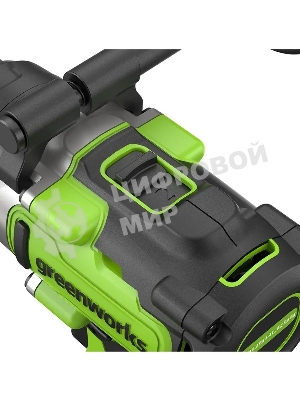 Дрель-шуруповерт аккумуляторная Greenworks GD24DD140 24V, 70/140Нм,Anti-kickback,2х4Ач,ЗУ,кор 3707607CUD