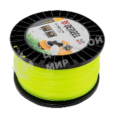 Леска для триммера Denzel звезда, 3,0мм х 166м, на DIN катушке FLEX CORD