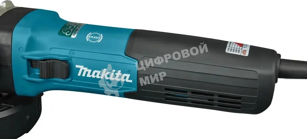 Угловая шлифовальная машина Makita GA5091X01 1900Вт 11500об/мин рез.шпин.:M14 d=125мм