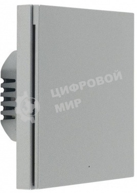 Выключатель умный Aqara H1 EU 1-нокл. с нейтралью серый (WS-EUK03GR)