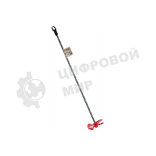 Миксер для красок Denzel 60 х 6 х 350 мм, цилиндрический хвостовик