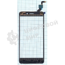 Сенсорное стекло (тачскрин) для Lenovo K6, черное