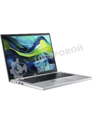 Ноутбук Acer Aspire Go 14 AG14-21P Ryzen 3 7320U 8Gb SSD 256Gb AMD Radeon Graphics 14 WUXGA IPS Cam 50Вт*ч No OS Серебристый AG14-21P-R4XC NX.KXDCD.008