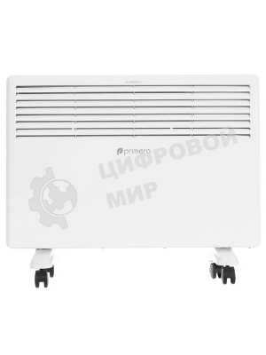 Конвектор электрический Primera PHP-1500-MWB, белый, 1500 Вт, 20 м2, термостат