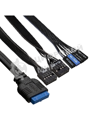 Компьютерный корпус Miditower ExeGate AA-442U2 (ATX, без БП, 1хUSB+2хUSB 3.0, аудио, черный)