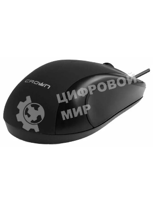 Мышь проводная CROWN CMM-312 черный