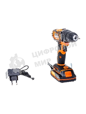 Дрель-шуруповерт Patriot BR 101ES, 12 В, 2 Ач, 25 Нм, щеточный