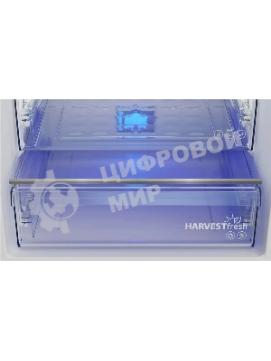 Холодильник Beko B3DRCNK402HW белый двухкамерный 257/100л морозилка снизу, No Frost