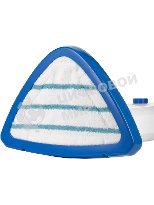 Швабра паровая Kitfort КТ-1048-3 белый/синий