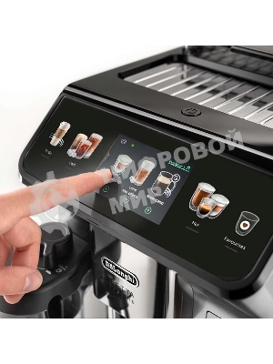Кофемашина DeLonghi ECAM450.55.S серебристый/черный, исп. кофе - зерновой/молотый, 1.8 л, 1450 Вт, 19 бар