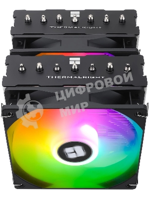Кулер Thermalright Phantom Spirit 120 SE ARGb Soc-AM5/AM4/1151/1200/1700 черный 4-pin 25.6dB Al+Cu 765gr Ret (PS120-SE-ARGb)