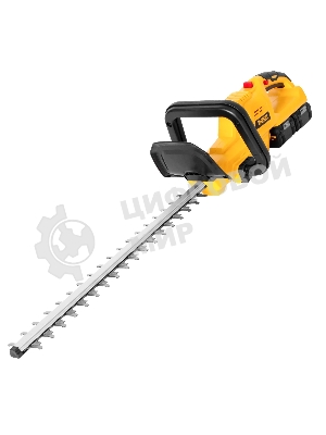 Кусторез аккумуляторный Denzel RBC510-36 Li-ion, 36 В, 4 А·ч, нож 510 мм, поворотная ручка