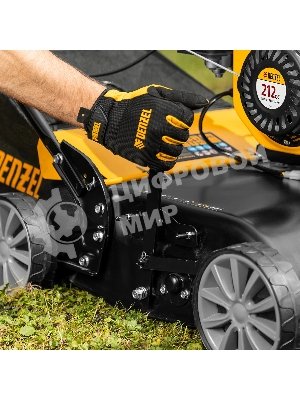 Скарификатор-аэратор бензиновый Denzel SAG-400, 212 см3, -15/+10 мм, 40 см