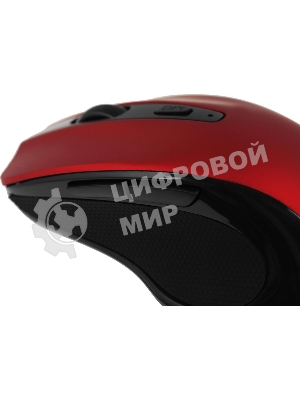 Мышь беспроводная Defender Prime MB-053 красный, 1600 dpi, радиоканал, USB, кнопки - 6