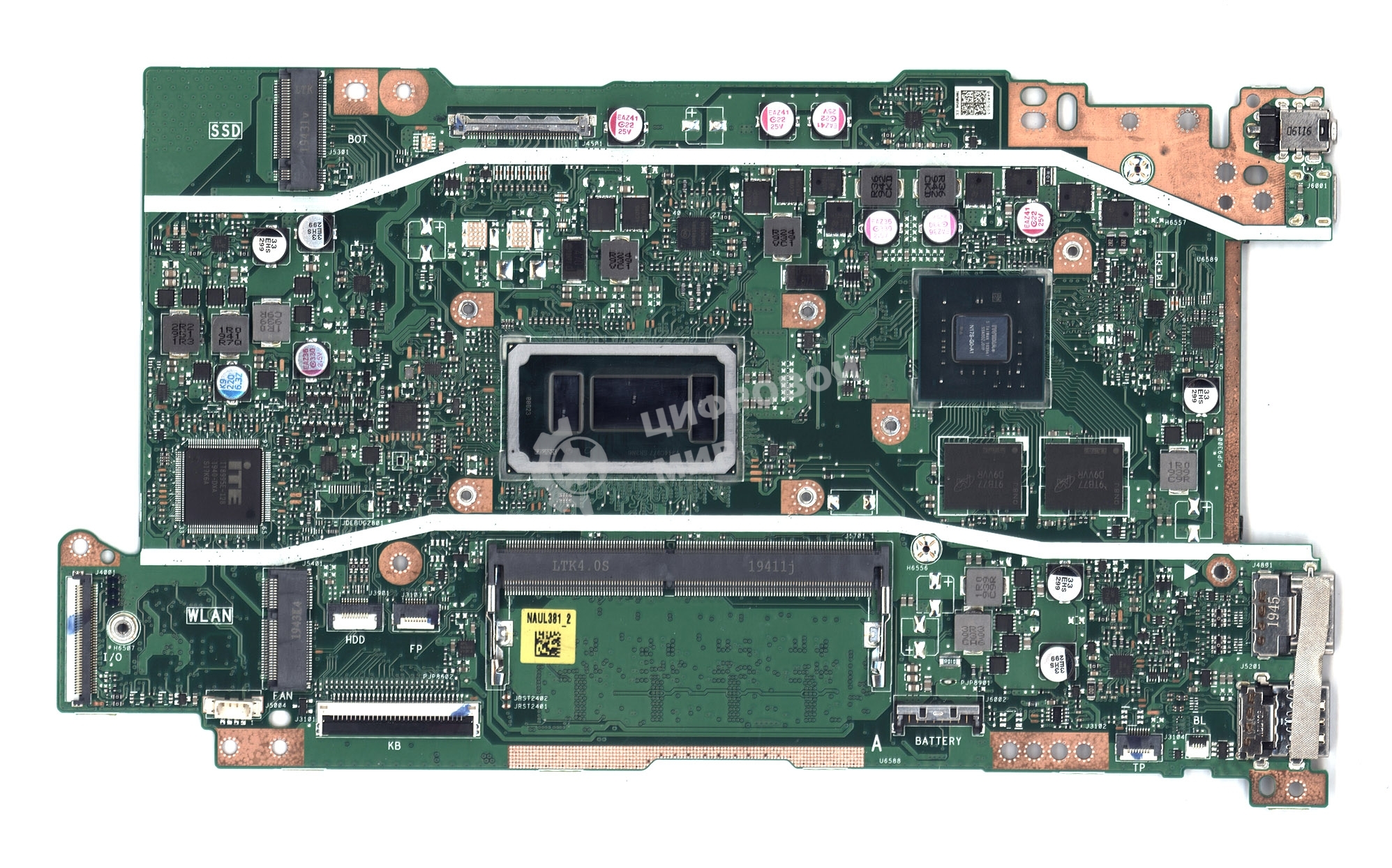 Материнская плата для Asus X409UJ 4G/I3-7020U 90NB0NB0-R00021