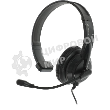 Гарнитура A4Tech HU-11 чёрный, проводная