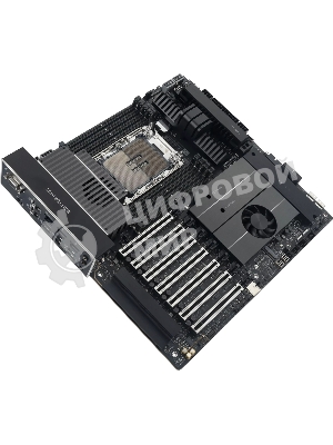 Серверная материнская плата ASUS PRO WS W890E-SAGE SE, LGA 4710-2, Intel W890, 8xDDR5, 4xSATA, 4xM.2, 7xPCIe 5.0 x16, 1xVGA, 2x10Gb LAN, IPMI, 2xUSB-C 40Gbps (USB4 / Gen3x2), 6xUSB-A 10Gbps, 2x3.5 мм, 7.1, EEB