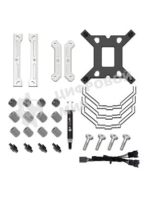 Кулер для процессора ID-COOLING SE-207 XT SLIM белый 120мм алюминий/медь 1800rpm 35.2db 4-pin 220W 135мм