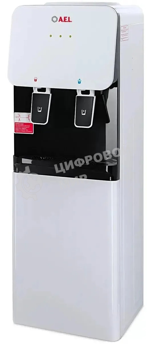 Кулер AEL LD-AEL-85c напольный электронный белый/черный