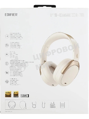 Гарнитура беспроводная Edifier WH950NB слоновая кость/золотистый беспроводные bluetooth оголовье