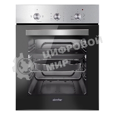 Духовой шкаф электрический Simfer B4EM14016, встраиваемый, нержавеющая сталь