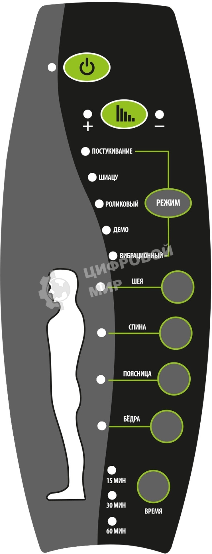 Кресло компьютерное Cactus CS-CHR-OC02M-WT белый, эко.кожа, крестов. сталь