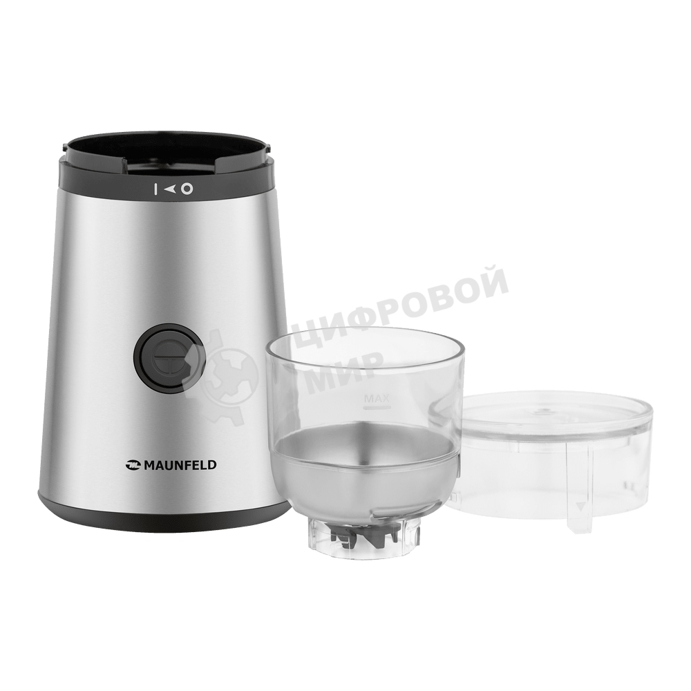 Кофемолка Maunfeld MF-522S 150 Вт, нержавеющая сталь