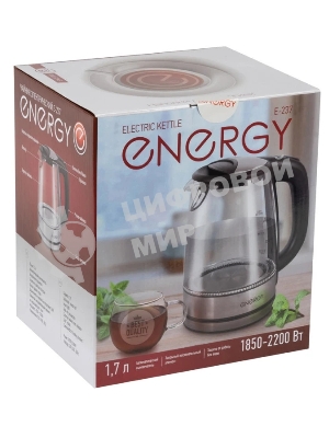 Чайник Energy E-237 (1.7 л) стекло