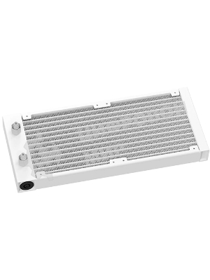 Система жидкостного охлаждения Deepcool LM240 WH ARGB Soc-AM5/AM4/1200/1700/1851 белый 4-pin 19-36dB Al LCD 220W 1404gr Ret (R-LM240-WHDMMC-1)