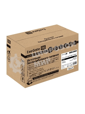 Источник бесперебойного питания ExeGate EP285579RUS SpecialPro Smart LLB-600.LCD.AVR.C13.RJ.USB 600VA/360W, LCD, AVR, 4*IEC-C13, RJ45/11, USB, черный