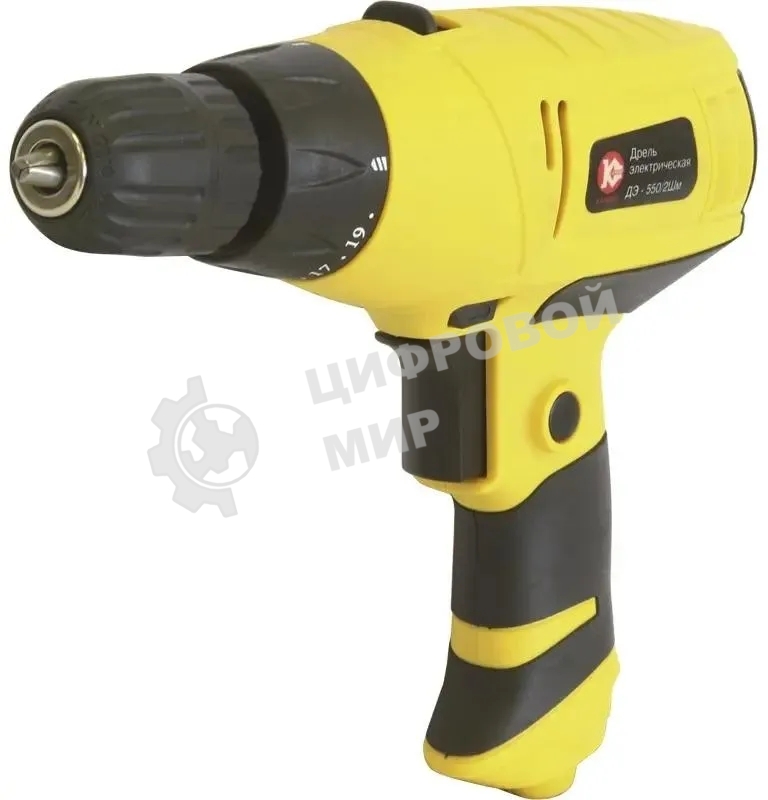 Дрель ДЭ-550/2ШМ. 500Вт, 900об/мин, 1.3кг